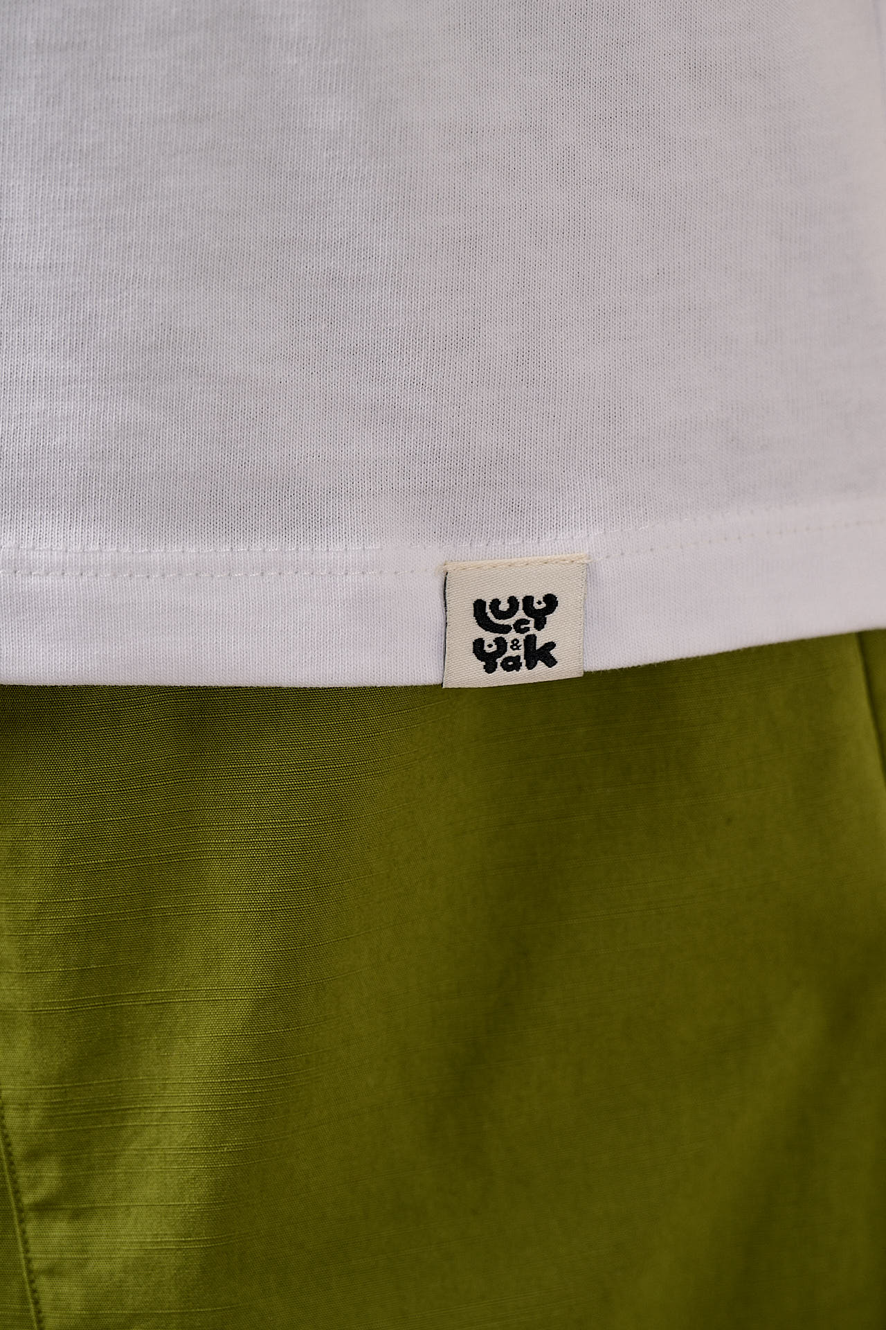 Denver - Cotton T-Shirt in White - Juice Print - Image 6